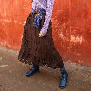 Woven petticoat slip in organic cotton | Mullbery | New